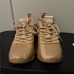 Steve Madden Maxima Rose Gold Sneakers
